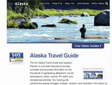 Tablet Screenshot of go-alaska.net